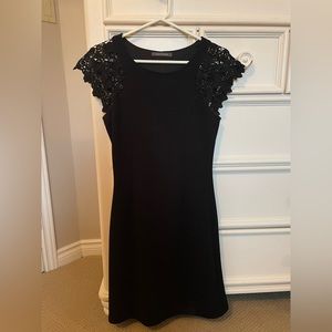 Suzy shier black dress